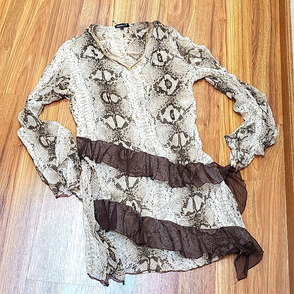 NWT Palmetto tunic, top  or swimsuits cover .Beautiful and sexy!